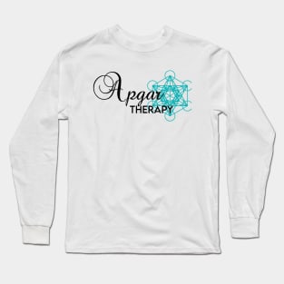 Apgar Therapy TEAL emblem Long Sleeve T-Shirt